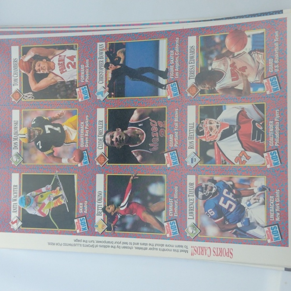 Sports Illustrated Kids Uncut Card Sheet